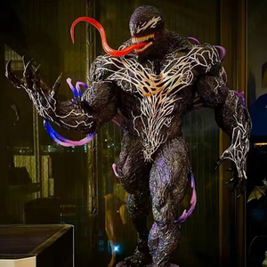 Modèle de venin en résine de fibre de verre réaliste grandeur nature personnalisé personnage du film <span class=keywords><strong>Marvel</strong></span> statue de personnage de venin - Product Image 1