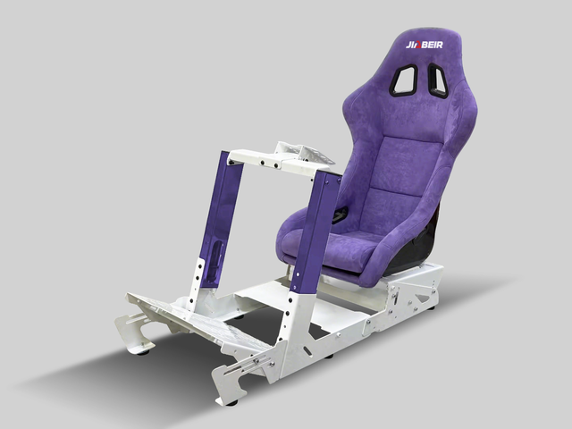 New Racing Simulator Cockpit with Comfortable Bucket Seat Racing Seat  Car Driving Training Sim Racing