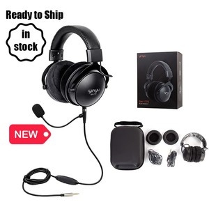<span class=keywords><strong>Casque</strong></span> de jeu Yinyu DH1772, <span class=keywords><strong>casque</strong></span> supra-auriculaire avec haut-parleurs néodyme de 50 mm et micro pour le jeu, la musique, le studio, le podcast et la surveillance - Product Image 1