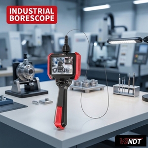 0.95mm Ultra Small Industrial Endoscope, 5 Inch HD Screen IP67 Waterproof 0.5m Flexible Borescope for Hole NDT Inspection - Product Image 5