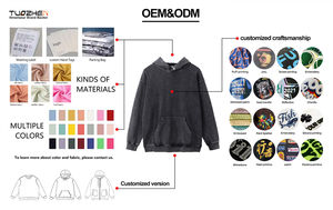 Sudadera con capucha con estampado <span class=keywords><strong>DGT</strong></span> 100% algodón Streetwear Casual Street Style Jersey de manga larga Vintage Acid Wash Hodie para hombres - Product Image 4