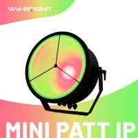 Mini projecteur LED PAR 450W IP54 IP RGBLAC 6-en-1 1800~8500K pour scène, DMX512, en aluminium, pour DJ, discothèques, concerts et événements