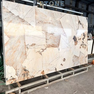 Siêu mỏng lớn định dạng tấm sứ thiêu kết đá giả đá cẩm thạch patagonia Pandora kết cấu cho ứng dụng cầu thang - Product Image 4