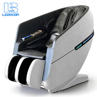 Silla de Masaje LEERCON 2026 de Pago por Uso, Estructura Comercial Resistente con Ranura para Monedas, Control de Tiempo y Base con Bloqueo Antirrobo