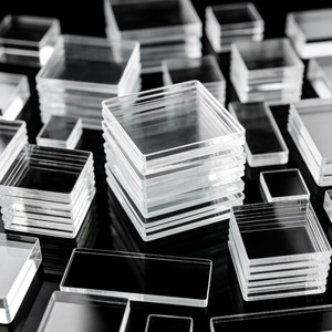Lembaran Akrilik Transparan Jernih 2 / 4 / 6 / 8 / 10 / 12 Inci Tebal 2mm Papan Plexiglass Persegi - Product Image 6