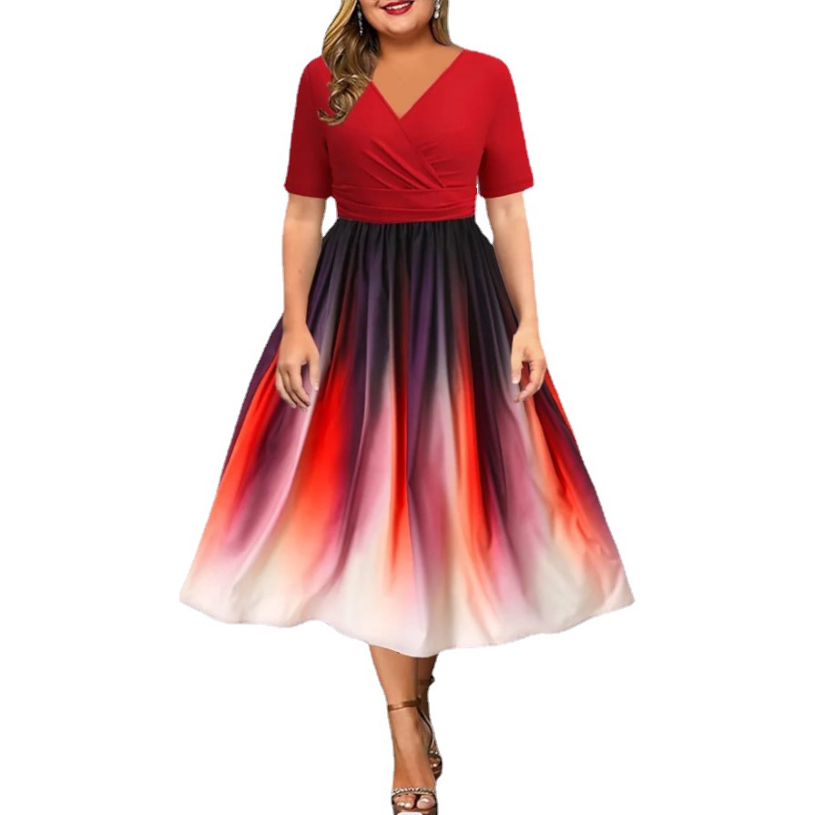 ebay party dresses Shop Our Selection of Gradient Printing Party Dress for Women