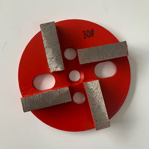 4 इंच D100mm यूनिवर्सल हीरा पीस प्लेटों के साथ एकल पिन हीरा कंक्रीट के लिए चमकाने डिस्क और Terrazzo मंजिल - Product Image 3