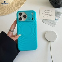 Coque de téléphone en silicone liquide de haute qualité pour iPhone, Funda pour iPhone, coque en silicone pour iPhone 15, coque en silicone