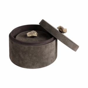 Decorative <b>Round</b> Storage <b>Boxes</b> with Lid for Home Decor Jewelry Keepsake Organizer Stylish Interior Accessory - Product Image 2