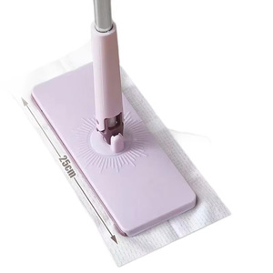 Serpillère télescopique pour le commerce extérieur avec système <span class=keywords><strong>de</strong></span> serrage automatique du tissu et double entraînement pour serviettes <span class=keywords><strong>de</strong></span> visage réutilisables - Product Image 1