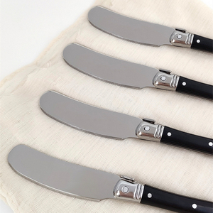Couteaux à beurre <span class=keywords><strong>Laguiole</strong></span> en acier inoxydable, spatule à beurre multifonctionnelle, épandeur de confiture, trancheur à gâteau, épandeur à fromage - Product Image 6