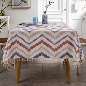 Nhà Máy Giáng Sinh Trang Trí Tua Khăn Trải Bàn <span class=keywords><strong>Polyester</strong></span> Bữa Ăn Tối Bảng Bìa Vải - Product Image 1