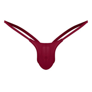 Slips pour hommes, couleur unie, taille basse, respirants, en polyester - Product Image 4