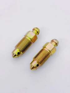 S10 10X1.25-L33-Tornillo de purga Motores de alto rendimiento Accesorios de tubería de freno Sistema de freno Bomba Tornillo de liberación de aire - Product Image 3