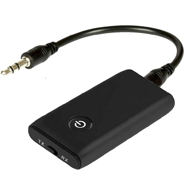 2 in 1 AUX Bluetooth Adapter Car Audio 3.5mm AUX Wireless bluetooth 5.0 Transmitter and Receiver