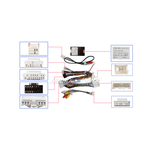Android 2 Din Autoradio Multimedia Player Universal zubehör Kabel adapter Stecker Kabel für TOYOTA 2010-13 PRADO TOP - Product Image 1