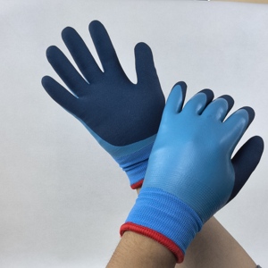 İnşaat ve Bahçe İşleri için Premium Endüstriyel Lateks Kaplı Güvenlik Eldivenleri Ağır Hizmet Tipi Örgü Tasarım - Product Image 5