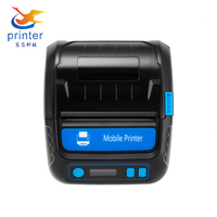 Printer POS Mini Portabel untuk Label Kertas Termal 3-Inci untuk Struk & Penggunaan Luar Ruangan