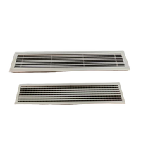 Ventilation ABS Échappement Climatisation Plafond Climatiseur Mur Évent Grille Amovible Barre Linéaire Grilles