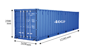 Conteneurs d'expédition Offre Spéciale <span class=keywords><strong>40</strong></span> <span class=keywords><strong>pieds</strong></span> de haut cube à vendre - Product Image 3
