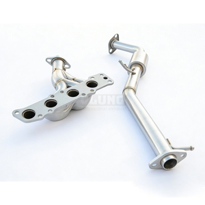 Colector de escape de acero inoxidable 304 para <span class=keywords><strong>Suzuki</strong></span> <span class=keywords><strong>Jimny</strong></span> 1.3 1.8 M13A M18A 2007-2017, tubo delantero de alto rendimiento para carreras - Product Image 2