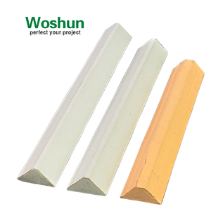 Woshun PVC Foam Fillet PVC Chamfer Plastic Chamfer Plastic Profiles Pe Plastic Chamfer Pe Edge <strong>Trim</strong> Cement Pe Corner Edge <strong>Trim</strong> - Product Image 4