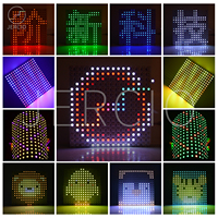 Anenjery — panneau LED numérique Flexible, 16x16/256 Pixels, WS2812B, éclairage Programmable, individuellement