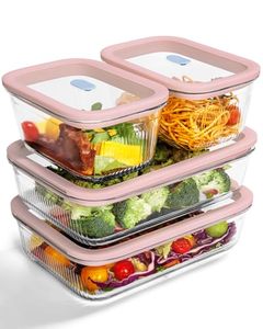 Bandeja de Vidrio para Pizza de Gran Capacidad, Apta para Horno, con Tapón de Aire y Tapa de Vidrio, para Almacenamiento de Alimentos - Product Image 3