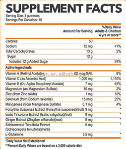 विटामिन सी टैबलेट/गुम्मस | हर्बल अर्क से समृद्ध, एंटीऑक्सिडेंट लाभ प्रदान करता है और प्रतिरक्षा को बढ़ाता है। - Product Image 4
