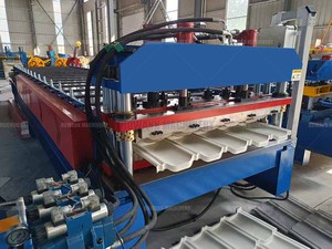 Fully Automatic PLC Glazed Tile Roll Forming Machine with Servo Shearing - High Precision Roofing Sheet Making Equipment - Product Image 2
