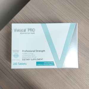 Tabletas Profesionales para la Salud del Cabello con Biotina y Colágeno, 180 Unidades, para Hombres y Mujeres, para el Grosor y el Crecimiento del Cabello - Product Image 1