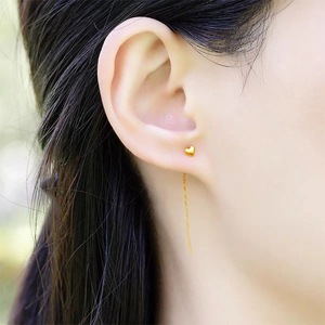 Pendientes <span class=keywords><strong>de</strong></span> <span class=keywords><strong>Oro</strong></span> <span class=keywords><strong>Puro</strong></span> AU750 <span class=keywords><strong>de</strong></span> 18K <span class=keywords><strong>de</strong></span> Lujo <span class=keywords><strong>para</strong></span> <span class=keywords><strong>Mujer</strong></span>, Novia, Compromiso, Boda, Joyería Fina - Product Image 5