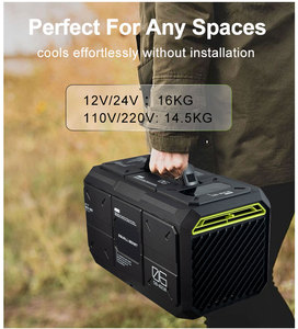 <span class=keywords><strong>Aire</strong></span> <span class=keywords><strong>Acondicionado</strong></span> Portátil para Exteriores, Unidad Móvil para Acampar, Alimentación por Batería, Plástico, Fácil de Transportar, Sin Instalación, Sin Drenaje, para Hotel - Product Image 6