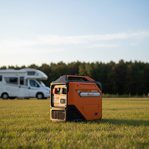 Generador de Gasolina Portátil Silencioso Original de Fábrica, Generador de 12 Voltios CC, 24v, 2 Kilovatios, Bajo Voltaje, Arranque y Parada Automáticos - Product Image 2