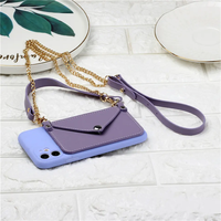 Cartera de mano de cuero PU de piel de lujo, funda trasera para teléfono móvil para Iphone 11 12 13 14 15 16 Pro Max 8 Puls X XS XR Max