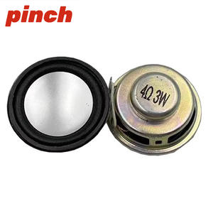 Altavoz de 40 mm, 3 W, 4 ohmios con borde de goma para mini amplificadores - Product Image 2