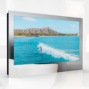 24 inç akıllı ayna TV ekran su geçirmez banyo duş televizyon entegre WiFi BT ATSC Tuner 2022 yeni Model
