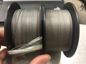 Titandraht erti5 ti6al4v niobi Titan Hàn dây Beta Nickel titan Bộ nhớ dây thanh 0.6mm <span class=keywords><strong>0.8mm</strong></span> 1mm cho MIG hoặc Tig - Product Image 5