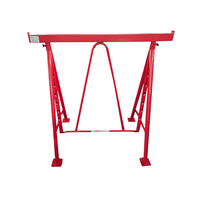 Tréteau en métal pliable réglable scie cheval support de banc de travail