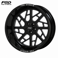 Jantes de camion en alliage d'aluminium sur mesure 5x5.5 6x5.5 8x6.5 8x170 8x180 polies et forgées pour RAM Ford GMC Chevy