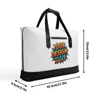 Porte-documents pour hommes personnalisables à la demande avec fermeture éclair. Designs imprimables Lignes simples Style polyvalent Confortable Luxueux