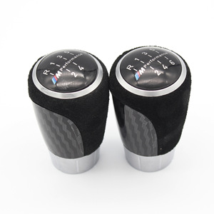 BMW Car Gear <b>Shift</b> <b>Knob</b> 5-Speed 6-Speed Aluminum Alloy Ergonomic Black White Manual Transmission Replacement Part - Product Image 2