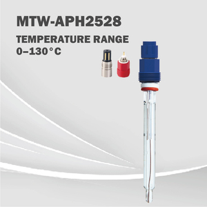 <span class=keywords><strong>Electrodo</strong></span> de pH para Agua Pura MTW-APH2528 de Alta Temperatura (0-130°C) con Rango de pH 0-14, OEM para Agua de Calderas de Plantas de Energía - Product Image 5