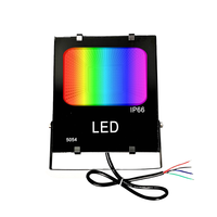 Projecteur LED numérique programmable RGB RGBW DMX512 de haute qualité DC24V 50W 100W, étanche pour extérieur, éclairage de scène