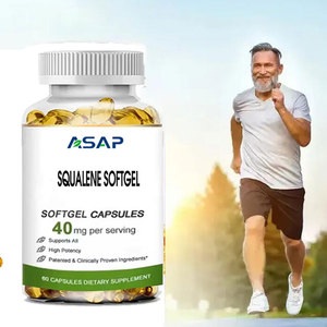 Private Label Oem Squaleen <span class=keywords><strong>Softgel</strong></span> Capsule Immuniteit Boost Anti-Vermoeidheid Verbeteren Slaap Squaleen Supplementen - Product Image 2