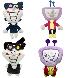 Peluche Deltarune Spamton Tenna Triangle Rune Tv Man 30cm, personnage de dessin animé, cadeau pour enfants - Product Image 1