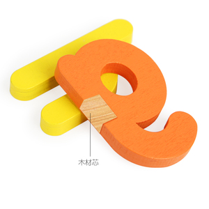 Jeu éducatif en bois Montessori pour l'apprentissage précoce des mathématiques et <span class=keywords><strong>de</strong></span> l'orthographe, puzzle <span class=keywords><strong>de</strong></span> l'alphabet, jeu <span class=keywords><strong>de</strong></span> mots à construire - Product Image 6