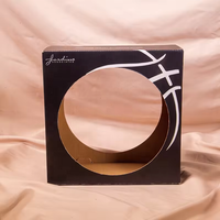 Revêtement UV personnalisé gaufrage imprimé ondulé basket-ball sphère enveloppe en papier boîte d'emballage pliable