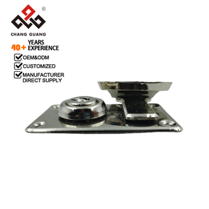 Özel elektrolizle çinko alaşım anahtarlı kilit deri bagaj evrak kilidi mandalı çile taraklı kilit bagaj kilidi kombinasyonu - Product Image 3