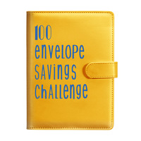 Livre de défis d'épargne avec enveloppes Livre de planification budgétaire pour la budgétisation 100 Envelope Challenge Binder